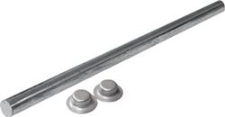 Picture of SeaSense 50081043 Roller Shaft with Pal Nuts 5/8" x 13-1/2"