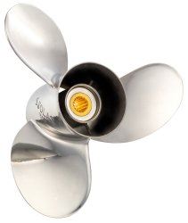Picture of Solas 1551-148-19 HR Titan Stainless Steel 3-Blade Propeller for Mercury