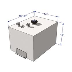Picture of RDS 59180 General-Purpose Marine Fuel Tank 13-Gallon Rectangle