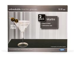 Picture of Camco 43901 Martini Glass 10 Oz, 2 Pk, Acrylic, Bpa Free