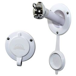Picture of Scandvik 10030P Replacement Cap for Vertical Mount Shower - White