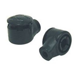 Picture of Whitecap Industries G-1130C Industries G-1130 Snap On Cap Composite, Black