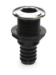 Picture of Whitecap Industries S-3802C Industriesstainless Steel/nylon Thru-Hull With Barb 1" Hose Size, Straight