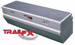 Picture of TrailFX 150401 Aluminum Truck Bed Toolbox Chest 42x19-7/8x17-1/8 Single Lid Diamond Tread