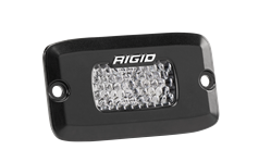 Picture of RIGID Industries 922513 SR-M Pro Flood LED Light Flush Mount Black Housing