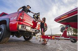 Picture of Fastway 44-00-4800 Adjustable Dual Locking Aluminum Ball Mount 8 Inch Drop 2 Inch Shank