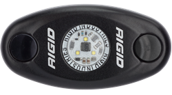 Picture of RIGID Industries 480023 Rigid A-Series Led Light, Low Power, Natural White, Black Housing, Single
