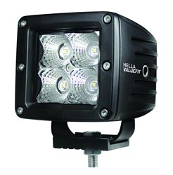 Picture of Hella 357204831  Valuefit Cube 4 LED Spot Light KitKit, Black