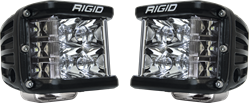 Picture of RIGID Industries 262213 D-SS Pro LED Pod Light Spot Optic Side Shooter Surface Mount Pair