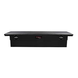 Picture of TrailFX 120693CR Low Profile Crossover Truck Tool Box 69" Diamond Plate Aluminum