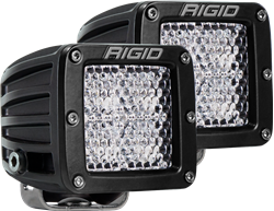 Picture of RIGID Industries 202513 D-Series Pro LED Light Pair Diffused Flood Surface Mount
