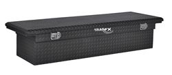 Picture of TrailFX 120703 Low Profile Angled Crossover Tool Box 69" Matte Black Aluminum