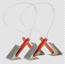 Picture of Fastway 84-00-4840 ONEstep Tandem Axle Wheel Chock Adjustable 16-24 Inch 2 Pack