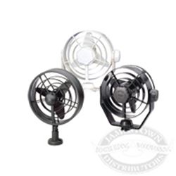 Picture of Hella 003361012 Marine 2-Speed Turbo Cabin Fan 24V Black