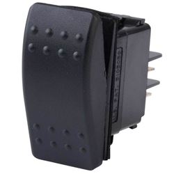 Picture of BEP Marine 1001811 Weather Resistant Contura Rocker Switch Off-On DPST Illuminated Amber