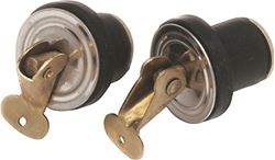 Picture of SeaSense 50032332 Baitwell Bailer Plug 1/2 Inch Brass Drain Plug Pair
