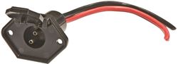 Picture of SeaSense 50052219 Trolling Motor Plug 12V 2-Pin Male 8 Gauge