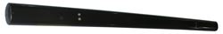Picture of TrailFX 2930314043 4 Inch Oval Straight Side Steps Nerf Bar Black Powder Coated Steel