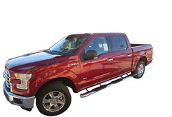 Picture of TrailFX A7051S 5-Inch Oval Wheel-to-Wheel Nerf Bar Polished Stainless Steel