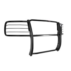 Picture of TrailFX E0033B Powder Coated Black Steel Grille Guard with Brush Guard
