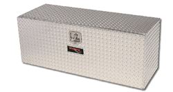 Picture of TrailFX 190241 Underbody Truck Tool Box Single Lid Diamond Plate Aluminum 24x17.5x18