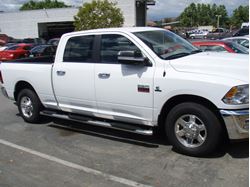 Picture of TrailFX A7058S 5-Inch Oval Wheel-to-Wheel Nerf Bars Polished Stainless Steel