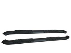 Picture of TrailFX A1009B 4 Inch Oval Bent Nerf Bars Black Powder Coated Steel