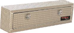 Picture of TrailFX 170481 Top Mount Aluminum Tool Box 48x13x17 Single Door Diamond Plate