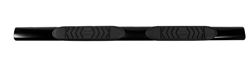 Picture of TrailFX A7054B 5 Inch Oval Straight Step Bar Black Powder Coated Steel
