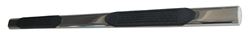 Picture of TrailFX A1517S 4 Inch Oval Straight Polished Stainless Steel Side Step Bar