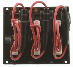 Picture of SeaSense 50031297 5 Gang Toggle Switch Panel with Waterproof Socket