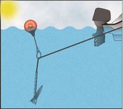 Picture of SeaSense 50074600 Anchor Retrieval Ring 5.5 Inch Stainless Steel