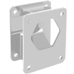 Picture of Minn Kota 1810375 Raptor 3" Setback Bracket White Aluminum