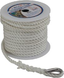 Picture of Sea-Dog Line 301110100WH-1 TWISTED NYLON ANCHOR LINE 