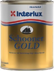 Picture of Interlux Paint YVA500QT Schooner Gold Varnish, Quart