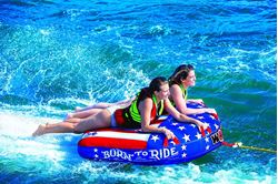 Picture of Wow Sports 20-1010 Born To Ride Towable Tube 1-2 Person