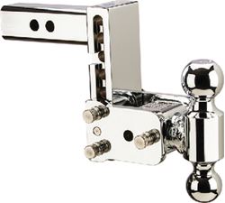 Picture of B&W TS10037C B & W Hitches Ts10037c Chrome 8" Dual Ball