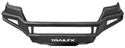 Picture of TrailFX FPRB001TI Front Pre Runner Bumper Tacoma Black Titanium Steel