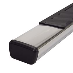 Picture of TrailFX A4019S Black Powder Coated Oval Side Step Bars