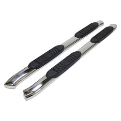 Picture of TrailFX A7090S 5-Inch Oval Bent End Step Bars Stainless Steel