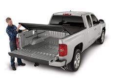 Picture of TrailFX TFX2001 Soft Tri-Fold Tonneau Cover - No Tools Installation