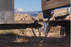 Picture of Fastway 44-00-4600 Flash Adjustable Dual Locking Aluminum Ball Mount 6 Inch Drop 2 Inch Shank