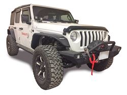 Picture of TrailFX JL05FF Front Steel Tube Fenders with LED Lights for Jeep Wrangler JL