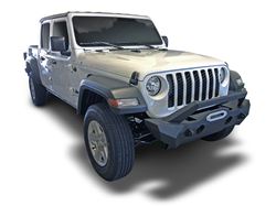 Picture of TrailFX JL08T Stubby Front Bumper with Winch Mount and LED Light Bar Mount