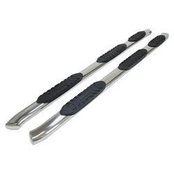 Picture of TrailFX A7095S 5 Inch Oval Wheel-to-Wheel Step Bars RAM 1500 Quad Cab