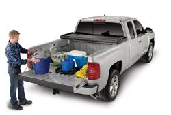 Picture of TrailFX TFX1004 Soft Tri-Fold Tonneau Cover for Truck Beds