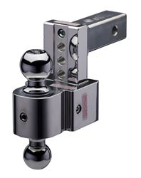Picture of Fastway 47-00-3400 Flash Stbm Dt-Stbm6400 Adjustable Silent Tow Ball Mount With 4 Inch Drop, 2 Inch Shank, And Chrome Plated Balls