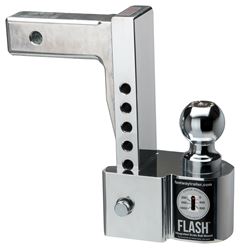 Picture of Fastway 48-00-8800 Flash Adjustable Aluminum Ball Mount with Integrated Scale 8" Drop 9" Rise