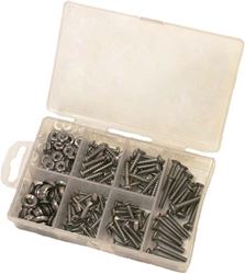 Picture of SeaSense 50048210 Stainless Steel Deluxe Fastener Kit - 168 Pieces