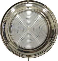 Picture of SeaSense 50023751 LED Dome Light 5.5 Inch Brass Cool White